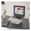 Adjustable Laptop Riser Stand, 10.62" x 9" x 1.5" to 5", Silver