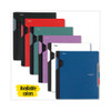 Advance Wirebound Notebook, 3-Subject, Medium/College Rule, Randomly Assorted Cover Color, (150) 11 x 8.5 Sheets