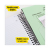 Advance Wirebound Notebook, 3-Subject, Medium/College Rule, Randomly Assorted Cover Color, (150) 11 x 8.5 Sheets