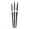 Black Velvet Large Round Brushes, Set of 3