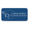 Notebook Filler Paper, 3-Hole, 8.5 x 11, College Rule, 100/Pack