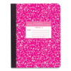 Grade School Ruled Composition Book, Grade 3 Manuscript Format, Magenta Marble Cover, (80) 9.75 x 7.5 Sheets, 48/Carton