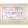 Pastel Pop Rainbows Die-Cut Border Trim, 35 Feet Per Pack, 6 Packs
