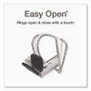 Premier Easy Open ClearVue Locking Slant-D Ring Binder, 3 Rings, 3" Capacity, 11 x 8.5, Black