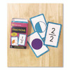Fractions Flash Cards, 3.25 x 5.25, Assorted Colors, 54 Cards