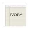 Prism + Colored Writing Pads, Wide/Legal Rule, 50 Pastel Ivory 8.5 x 11.75 Sheets, 12/Pack