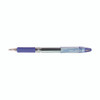 Jimnie Gel Pen, Stick, Medium 0.7 mm, Blue Ink, Clear/Blue Barrel, 12/Pack