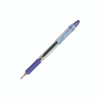 Jimnie Gel Pen, Stick, Medium 0.7 mm, Blue Ink, Clear/Blue Barrel, 12/Pack