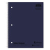Earthwise by Oxford Recycled 1-Subject Notebook, Quad Rule (4 sq/in), Randomly Assorted Cover Color, (80) 11 x 8.5 Sheets