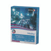 Vitality Multipurpose Print Paper, 92 Bright, 3-Hole, 20 lb Bond Weight, 8.5 x 11, 500 Sheets/Ream, 10 Reams/Carton