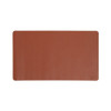 Vegan Leather Desk Pads, 23.6" x 13.7", Brown