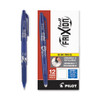 FriXion Ball Erasable Gel Pen, Stick, Fine 0.7 mm, Blue Ink, Blue Barrel