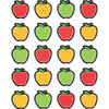 Dotty Apples Stickers, 120 Per Pack, 12 Packs