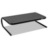 Metal Art Monitor Stand, 19" x 12.5" x 5.25", Black, Supports 30 lbs Metal Art Monitor Stand, 19" x 12.5" x 5.25", Black, Supports 30 lbs
