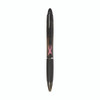 Z-Grip MAX Breast Cancer Awareness Ballpoint Pen, Retractable, Bold 1.2 mm, Black Ink, Silver/Black Barrel, 24/Pack