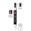Water-Based Paint Markers, Medium Bullet Tip, Assorted Colors, 4/Set