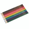 Colored Pencils, 12 Assorted Lead and Barrel Colors, 12/Set