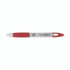 Z-Grip MAX Ballpoint Pen, Retractable, Medium 1 mm, Red Ink, Silver/Red Barrel, 12/Pack