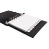 Print and Apply Index Maker Clear Label Dividers with Label Strip/White Tabs, 7-Hole Punched, 8-Tab, 8.5 x 5.5, White, 1 Set