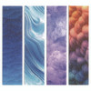 Zen Strips, Sandy Gradient, Assorted Colors, 4/Set, 36 Sets/Carton