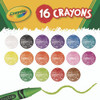 Jumbo Crayons, Assorted, 16/Box