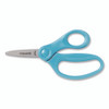 Classpack Scissors Caddy, Pointed Tip, 5" Long, 1.6" Cut Length, Straight Asst Color Handles: Blue/Green/Lt Blue/Red, 24/Set