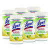 Disinfecting Wipes II Fresh Citrus, 1-Ply, 7 x 7.25, White, 70 Wipes/Canister, 6 Canisters/Carton