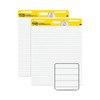 Vertical-Orientation Self-Stick Easel Pads, Presentation Format (1.5" Rule), 25 x 30, White, 30 Sheets, 2/Pack