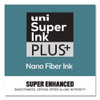 307 Gel Pen, Retractable, Fine 0.5 mm, Blue Ink, Black Barrel, Dozen