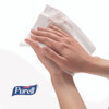 Cottony Soft Individually Wrapped Hand Sanitizing Wipes, 5 x 7, Unscented, White, 120/Box