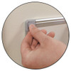 Earth Silver Easy Clean Magnetic Dry Erase Boards, 36" x 24", White Surface, Satin Aluminum Frame