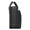 Classic Smart Strap Briefcase, Fits Devices Up to 16", Ballistic Polyester, 17.5 x 5.5 x 12, Black