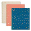 Style Wirebound Notebook, 1-Subject, Medium/College Rule, Randomly Assorted Cover Color, (80) 11 x 8.5 Sheets Style Wirebound Notebook, 1-Subject, Medium/College Rule, Randomly Assorted Cover Color, (80) 11 x 8.5 Sheets