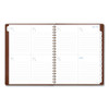 Signature Collection Academic Weekly/Monthly Planners, 11.5 x 8, Distressed Brown Cover, 13-Month (July-July): 2024-2025