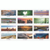 Earthscapes Recycled 3-Month Vertical Wall Calendar, Scenic Landscape Photography, 12.25 x 26, 14-Month: Dec 2024 to Jan 2026