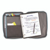 1" Carry All Zip Binder, 3 Rings, 1" Capacity, 11 x 8.5, Randomly Assorted Color