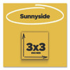 Super Sticky Note Pads in Playful Primary Colors, 3 x 3, Sunnyside, 90 Sheets/Pad, 5 Pads/Pack