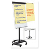 360 Multi-Use Mobile Magnetic Dry Erase Easel, 27" x 41", White Surface, Black Steel Frame 360 Multi-Use Mobile Magnetic Dry Erase Easel, 27" x 41", White Surface, Black Steel Frame