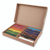 Watercolor Pencil Classpack Set, 3.3 mm, 2B, Assorted Lead and Barrel Colors, 240/Pack