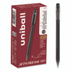 Jetstream 101 Hybrid Gel Pen, Stick, Bold 1 mm, Black Ink, Black Barrel, Dozen