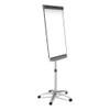 Prestige 2 Mobile Presentation Easel with Extendable Easel Pad Arms, 36" x 24", White Surface, Black/Gray Metal/Plastic Frame