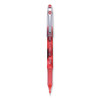 Precise P-500 Gel Pen, Stick, Extra-Fine 0.5 mm, Red Ink, Red Barrel, Dozen