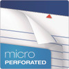 Perforated Writing Pads, Narrow Rule, 50 White 5 x 8 Sheets, Dozen