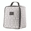 Lunch Bag, 8 x 6 x 10, Black and White Geometric