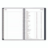 Enterprise Academic Weekly/Monthly Planner, 8 x 5, Black Cover, 12-Month (July to June): 2024 to 2025