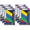 Poster Board, 5 Assorted Primary Colors, 14" x 22", 5 Sheets Per Pack, 6 Packs