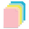 Color Paper, 24 lb Bond Weight, 8.5 x 11, Assorted Colors, 500/Ream