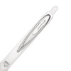 207 Plus+ Gel Pen, Retractable, Medium 0.7 mm, Black Ink, White Barrel, 4/Pack