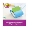 Pop-up 3 x 3 Note Refill, 3" x 3", Playful Primaries Collection Colors, 90 Sheets/Pad, 6 Pads/Pack