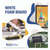 Foam Board, 15" x 20", 3/16" Thick, White, 10/Pack